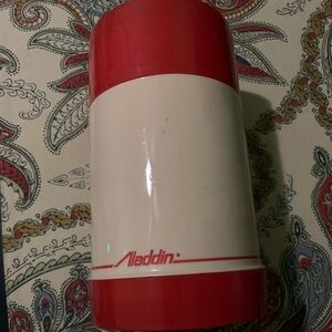 ALADDIN thermos travel mug hot:cold vintage